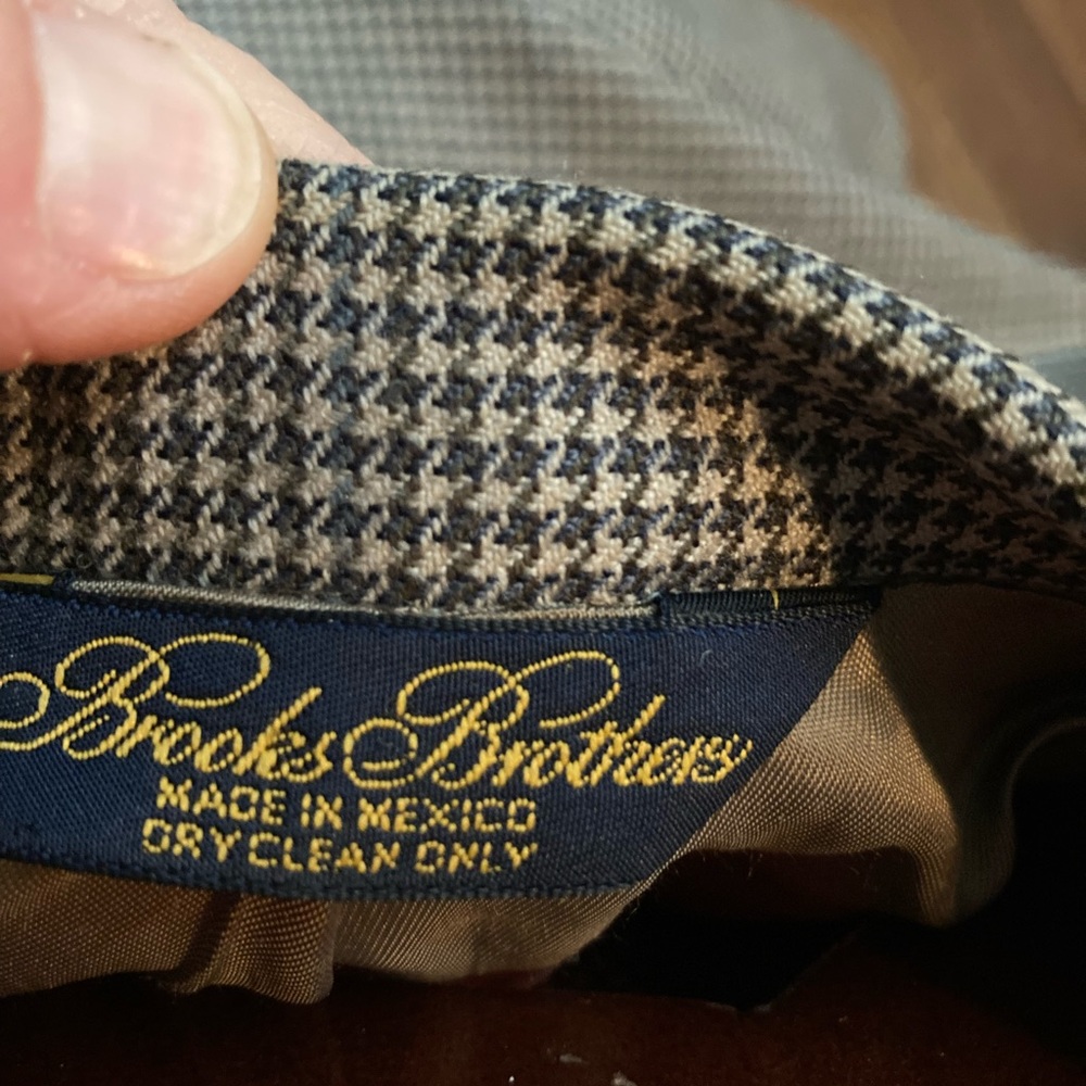 Brooks Brothers tweed jacket